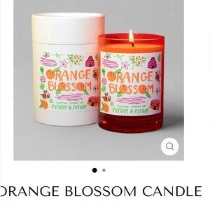 Orange Blossom candle by Putnam Design 
Beautiful box